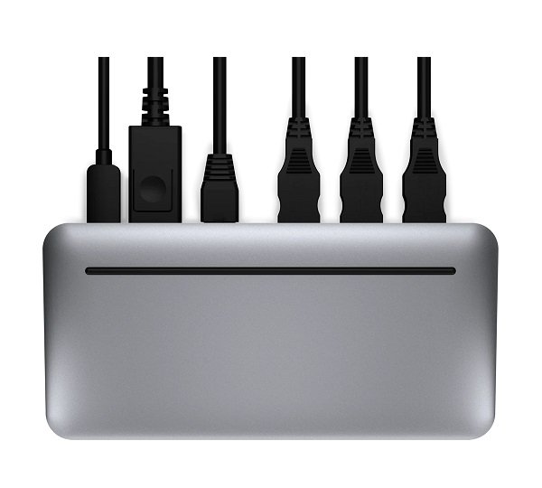 Brydge Stone II USB-C Single Monitor Multiport Laptop Docking Station - 1x USB-C, 3x USB-A, 1x HDMI, 1x RJ-45