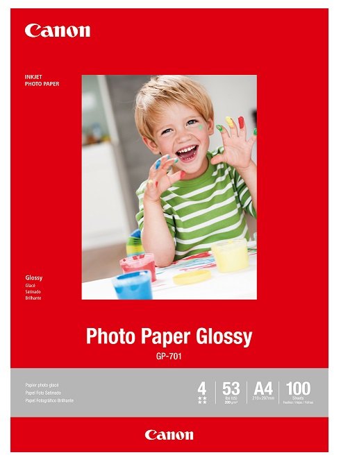 Canon GP-701 Glossy A4 200gsm Photo Paper - 100 Sheets
