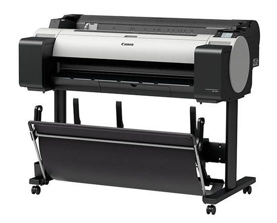 Canon imagePROGRAF TM-300 36 Inch Large Format Inkjet Printer with Stand & Basket
