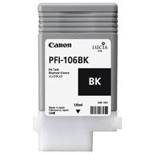 Canon PFI-106BK Black 130ml Ink Tank Cartridge