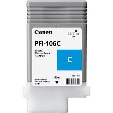Canon PFI-106C Cyan 130ml Ink Tank Cartridge