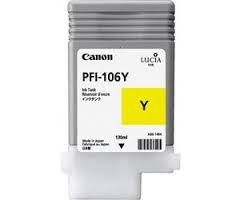 Canon PFI-106Y Yellow 130ml Ink Tank Cartridge