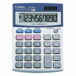 Canon LS100TS 10 Digital Tilt Screen Mini Desktop Calculator
