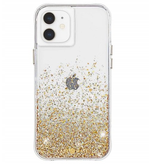 Case-Mate Twinkle Ombre Case for iPhone 12 / iPhone 12 Pro - Twinkle Gold