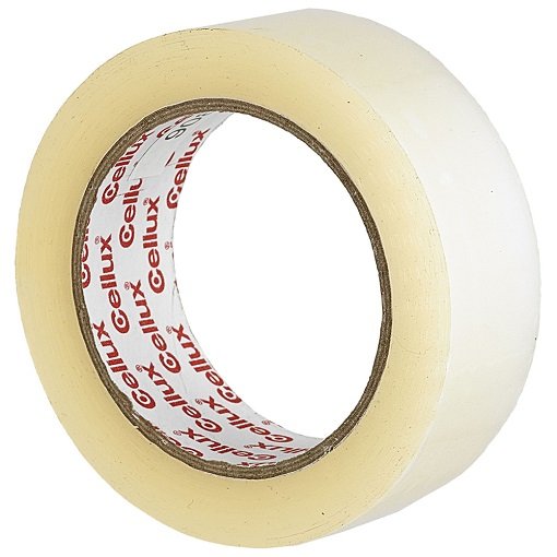 Cellux 0767 36mm x 100m Polypropylene Packaging Tape - Clear