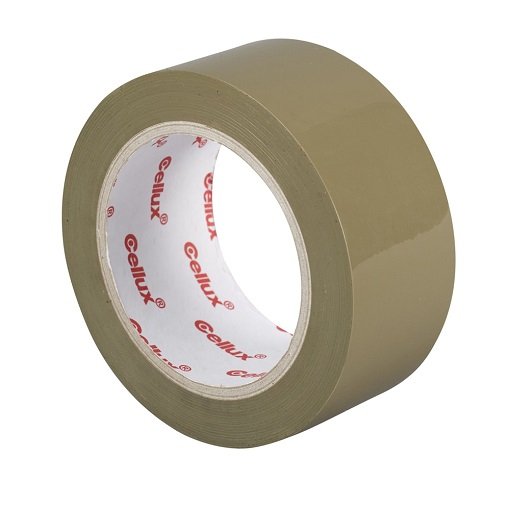 Cellux 0777 48mm x 100m Polypropylene Packaging Tape - Brown