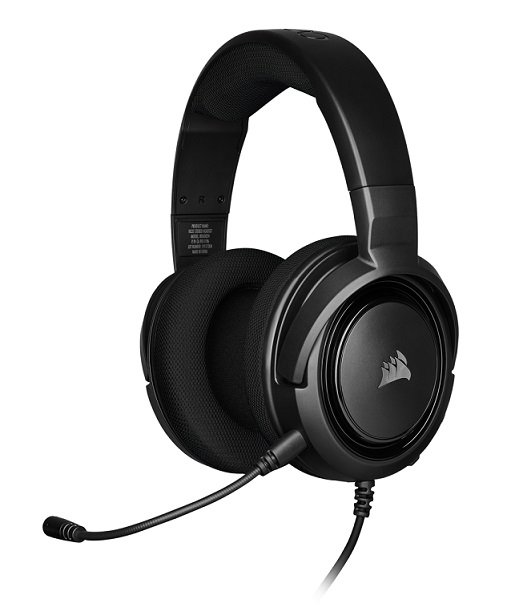 Corsair HS35 Stereo Gaming Headset - Black