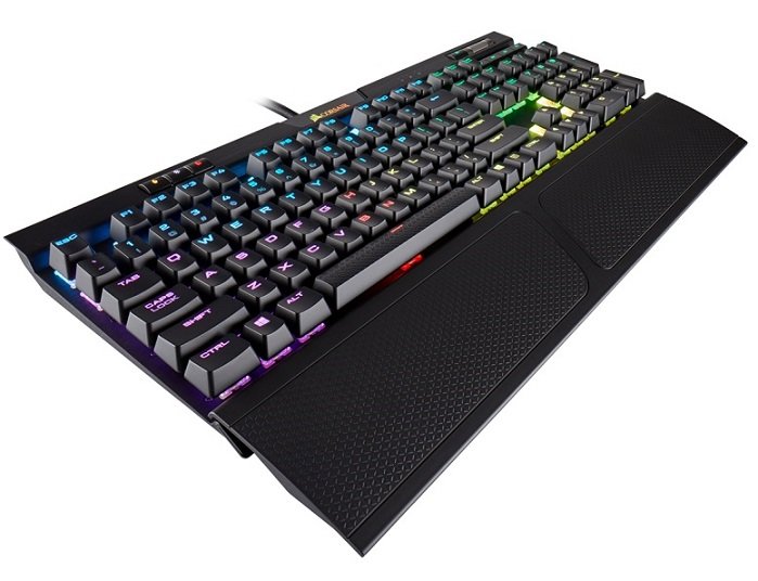 Corsair K70 RGB MK.2 USB Rapidfire Mechanical Gaming Keyboard - Cherry MX Speed