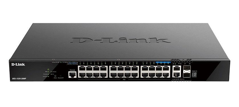 D-Link DGS-1520-28MP 28-Port Smart Managed Switch