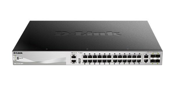 D-Link DGS-3130-30PS 26-Port Layer 3 Gigabit Smart Managed Switched