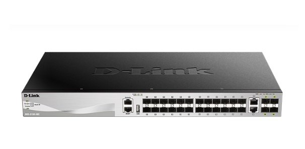 D-Link DGS-3130-30S 30-Port Layer 3 Gigabit Smart Managed Switch
