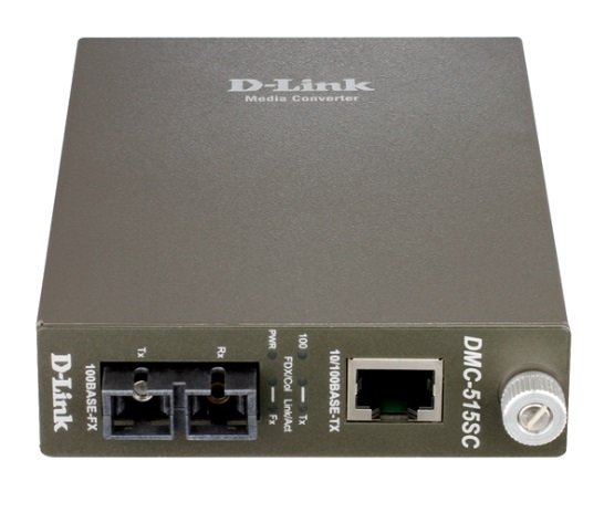 D-Link DMC-515SC 10/100Base-TX 100Base-FX Media Converter