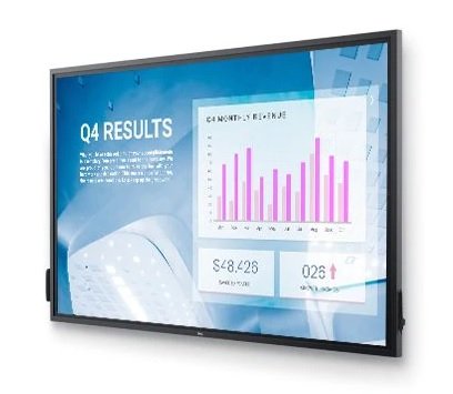 Dell 86 C8621QT 85.6 Inch 3840 x 2160 4K 350nit Touchscreen Interactive Commercial Display