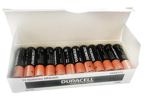 Duracell AAA Coppertop Alkaline Battery - 24 Pack