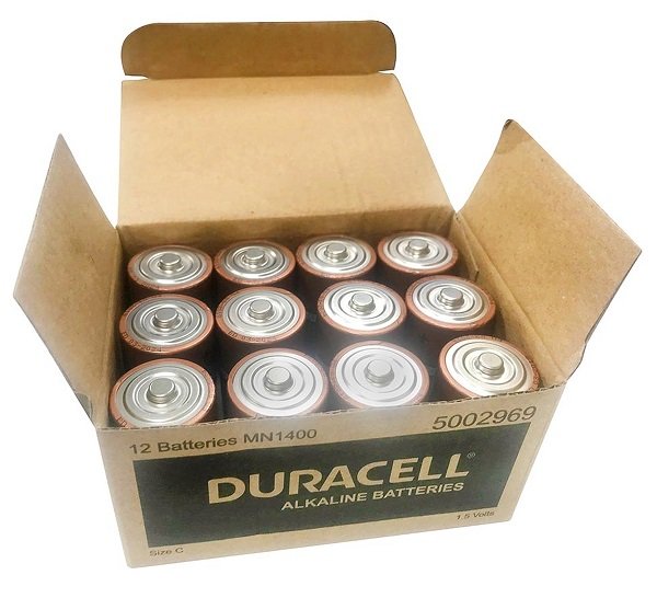 Duracell C Coppertop Alkaline Battery - 12 Pack