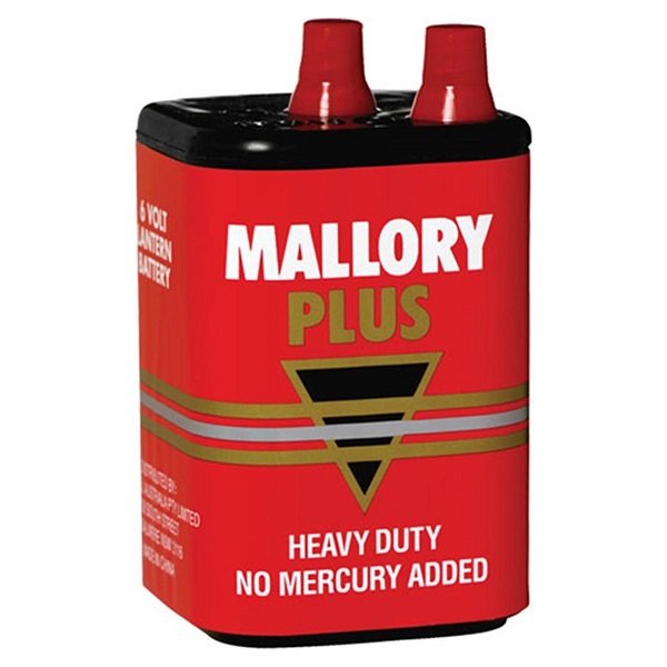 Duracell M908 Mallory Heavy Duty 6V Battery