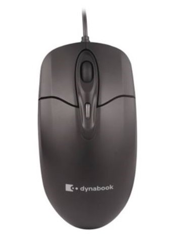 Dynabook U60 Wired Mouse - Matte Black