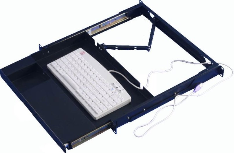 DYNAMIX 1RU Adjustable Keyboard Rack