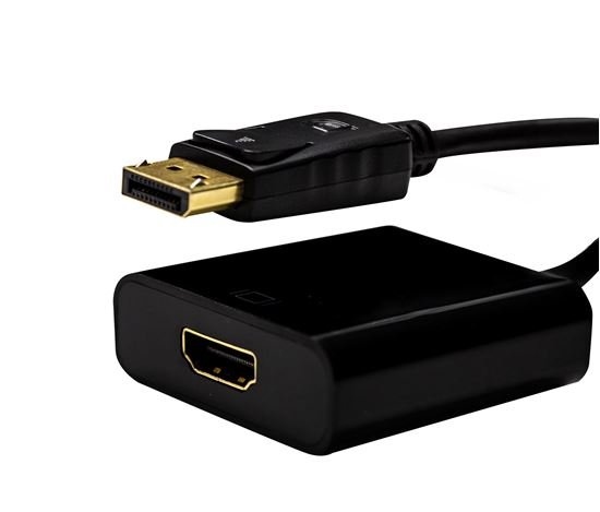 Dynamix 200mm DisplayPort to HDMI Active Cable Converter