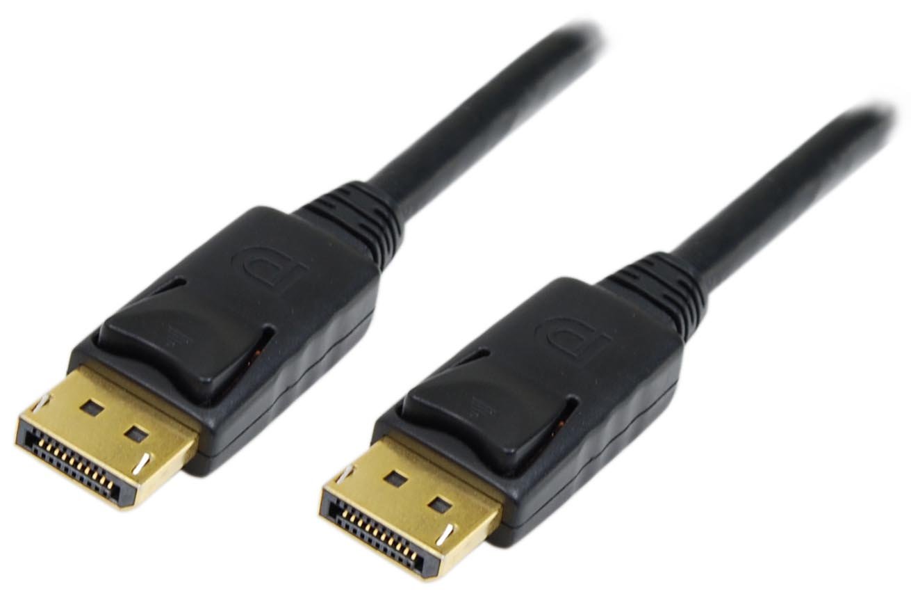 Dynamix 5M Display Port v1.2 Cable with Gold Shell Connectors DDC Compliant