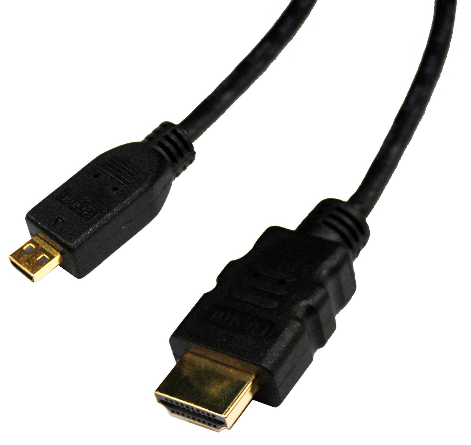 Dynamix 1M HDMI to HDMI Micro (Type D) Cable v1.4, Colour Black