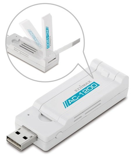 Edimax 802.11ac 1200mb Dual-band 2.4GHz & 5GHz Wireless USB Adapter