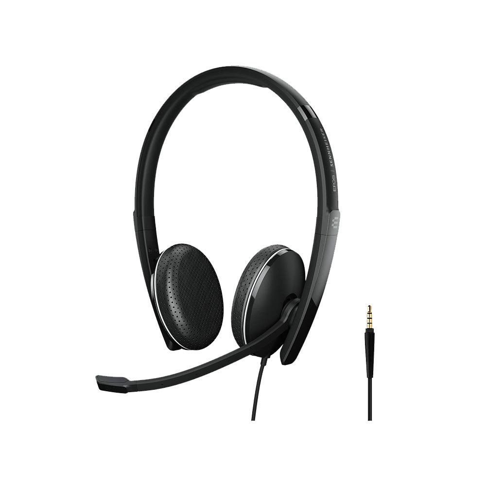 EPOS Sennheiser ADAPT 165 II 3.5mm Overhead Wired Stereo Headset - Connection to PC and Mobile Devices Only, Certified for Chromebook