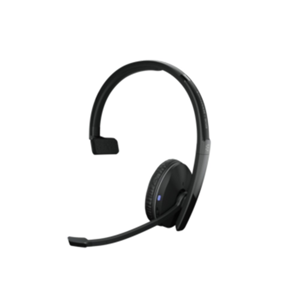 EPOS Sennheiser ADAPT 230 Bluetooth Overhead Wireless Mono Headset with USB Dongle - Connection to PC and Mobile Devices Only, Certified for MS Teams