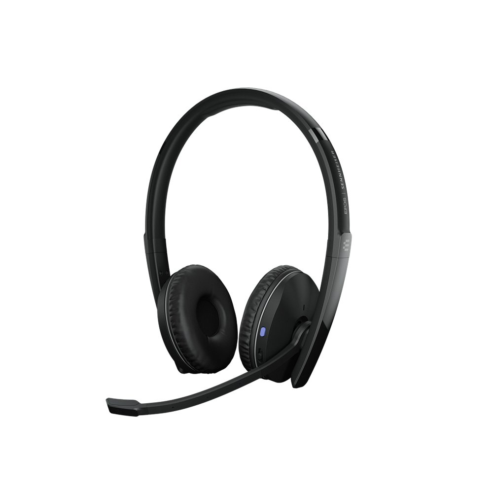 EPOS Sennheiser ADAPT 261 Bluetooth Overhead Wireless Stereo Headset with USB-C Dongle - Connection to PC and Mobile Devices Only, Certified for MS Teams