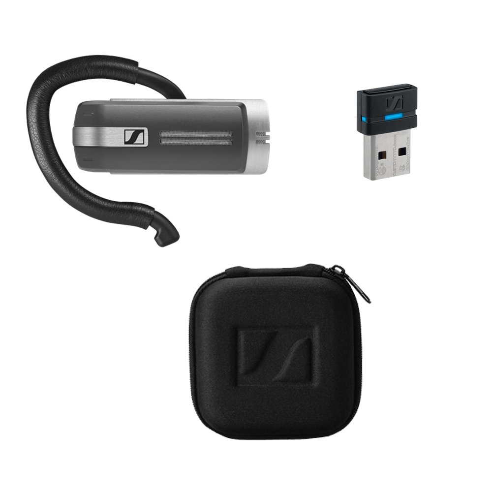 EPOS Sennheiser ADAPT Presence Grey UC Bluetooth In-Ear Wireless Headset - Connection to PC/Softphone and Mobile Devices Only