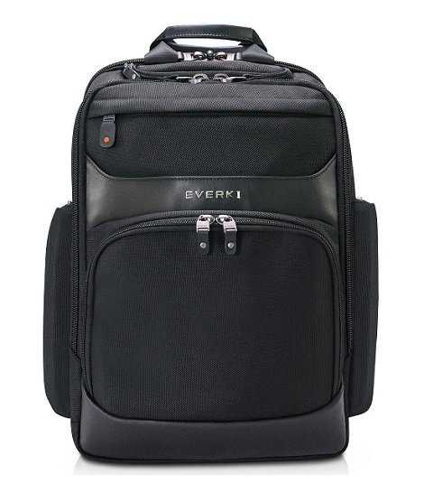 Everki Onyx Travel Friendly Backpack for 17.3 Inch Laptop