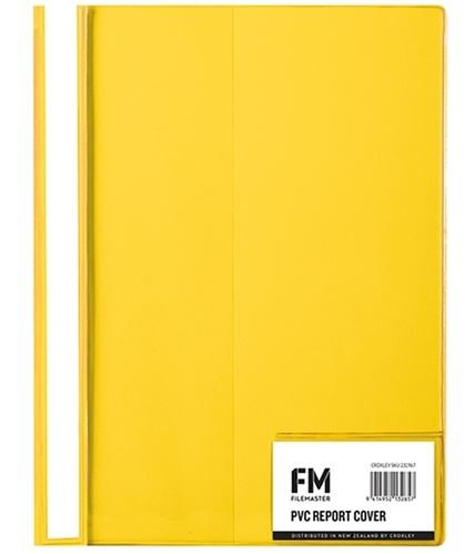 File Master A4 Presentation Report Cover Folder Yellow