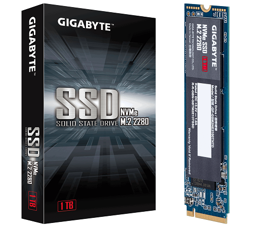 Gigabyte 1TB PCIe NVMe M.2 2280 Solid State Drive