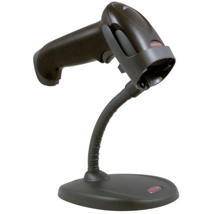 Honeywell Voyager 1250G 1D Laser Scanner with Stand and USB Cable - Black