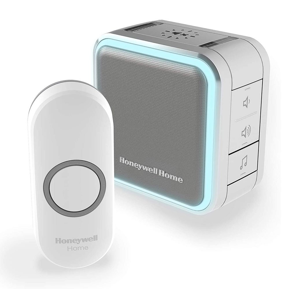 Honeywell Wireless Series 5 Plug-In Doorbell With Nightlight And Push Button