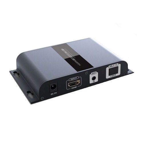 Lenkeng HDMI Over Fibre 1080P Extender Kit up to 20km - 1x Transmitter, 1x Receiver