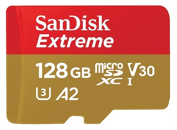 SanDisk 128GB Extreme Micro SDXC Memory Card