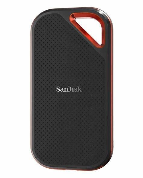 Sandisk Extreme Pro 500GB USB 3.1 Type C And A Portable Solid State Drive