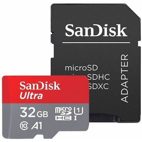 Sandisk Ultra 32GB Class 10 U1 microSDHC with SD Adapter