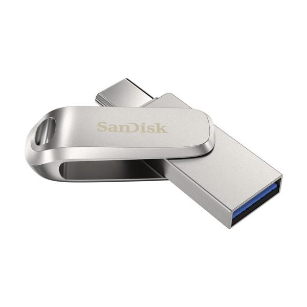 Sandisk Ultra Dual Drive Luxe 128GB USB Type-C and Type-A Flash Drive