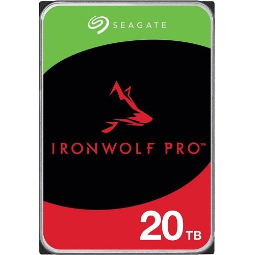 Seagate IronWolf Pro 20TB 256MB Cache 6Gb/s 3.5 Inch SATA NAS Hard Drive