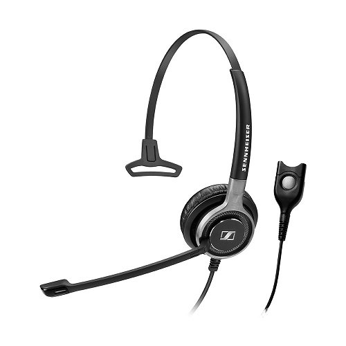 EPOS Sennheiser Century SC-630 Easy Disconnect Overhead Wired Mono Headset with Noise-Cancelling Mic - Black