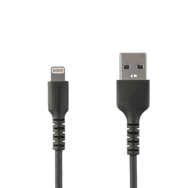 StarTech 1m Lightning to USB Charge & Sync Cable - Black  + Headphones Draw Offer