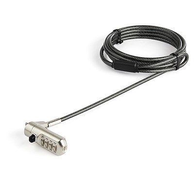 Startech 2m Serialized Anti-Theft Laptop Cable Lock 