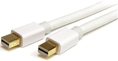 StarTech 2m Mini DisplayPort Male to Male Cable - White  + Headphones Draw Offer