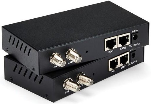 StarTech Gigabit Ethernet over Coaxial Unmanaged Network Extender Kit  + Headphones Draw Offer