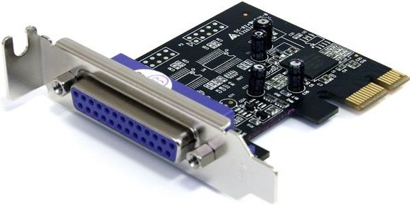 StarTech 1 Port PCI Express Low Profile DB-25 Parallel Adapter Card 