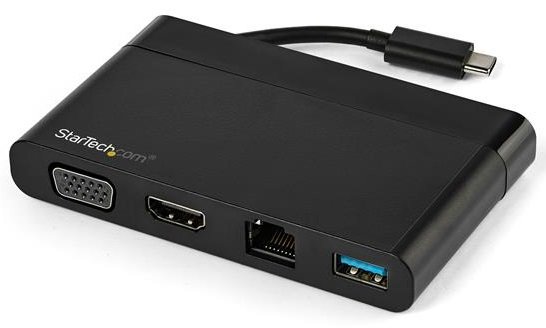 StarTech USB-C Single Monitor Travel Dock - 1x HDMI, 1x VGA, 1x Ethernet, 1x USB-A  + Headphones Draw Offer