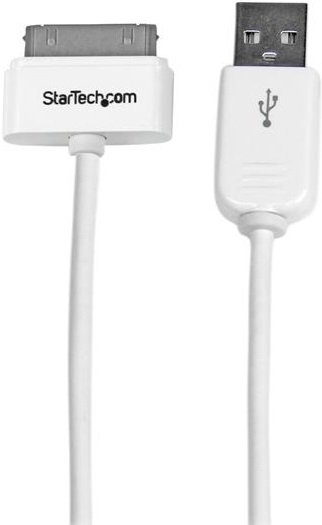 StarTech 1m USB 2.0 Apple 30 Pin to USB Charge & Sync Cable 