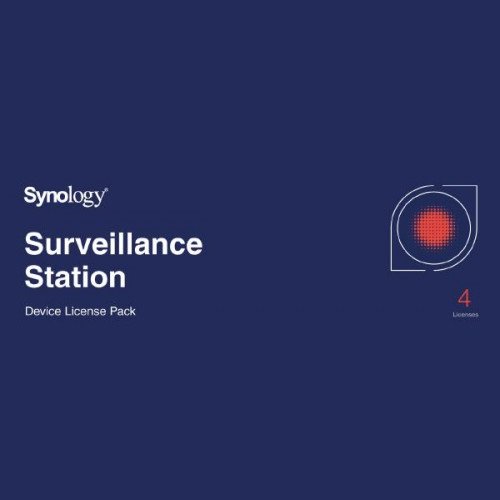 Synology Surveillance Station Digital License Key - Pack of 4